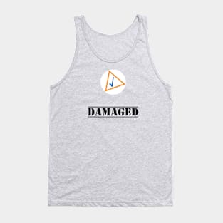Amazon Damage Andon Sticker Black Tank Top
